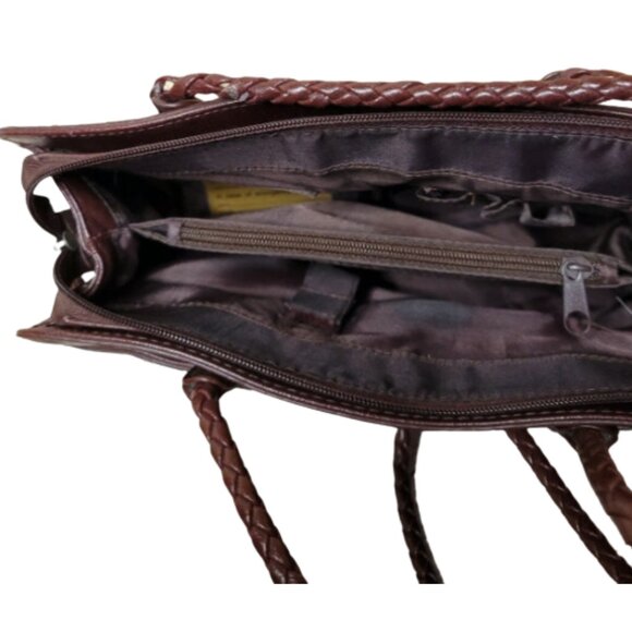 Burgundy Brown Medium Purse - Picture 4 of 4